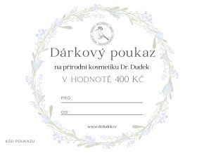 Poukaz na 400 Kč